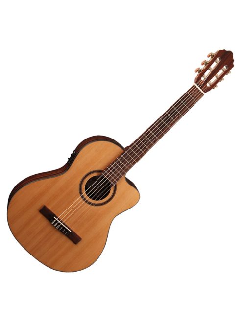 Cort AC160CFTL klasszikus gitár elektronikával,Thinline, natúr