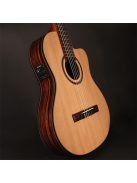 Cort AC160CFTL klasszikus gitár elektronikával,Thinline, natúr