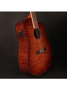 Cort akusztikus gitár elektronikával, natúr