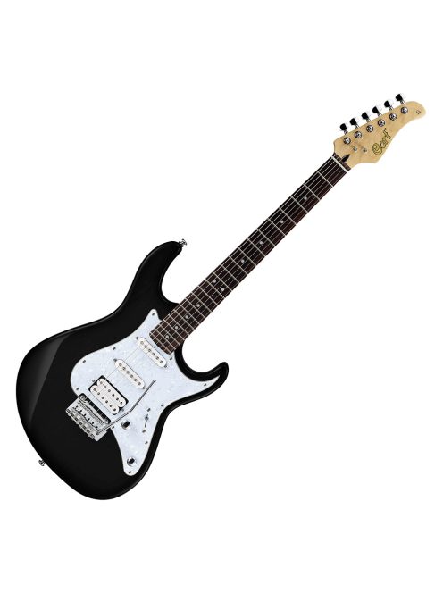 Cort G250 elektromos gitár, hársfa test, Alnico PU, fekete
