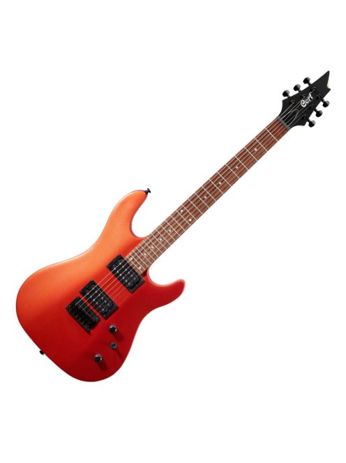 Cort elektromos gitár, rozsda vörös