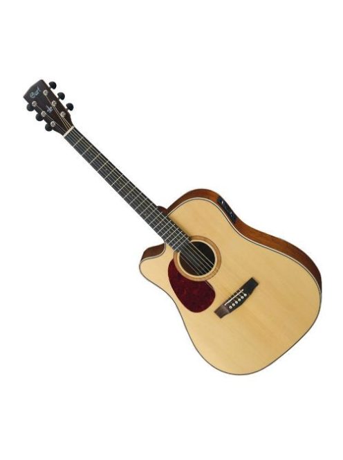 Cort MR 710F elektro-akusztikus gitár, balkezes - s.natúr + keménytok