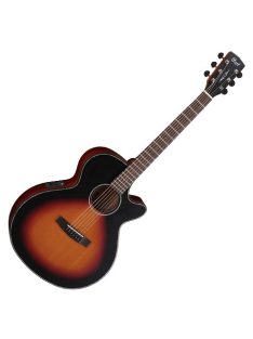 Cort SFX-E elektro-akusztikus gitár - matt sunburst