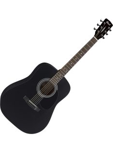 Cort akusztikus gitár matt fekete