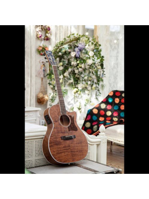 Cort elektroakusztikus gitár Co-GA5F-FMH-OP