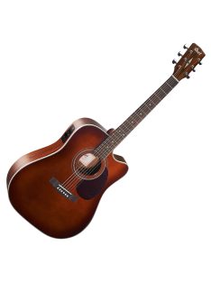 Cort MR500 akusztikus gitár elektronikával, barna