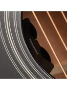 Cort akusztikus gitár elektronikával, cédrus, fekete