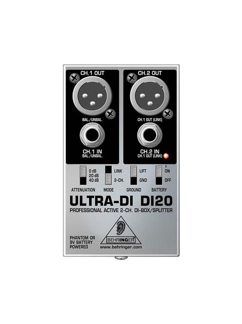 Behringer DI 20 ULTRA-DI - Di-Box