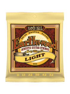 Ernie Ball Earthwood 80/20 bronze 011-052 - Light -készlet