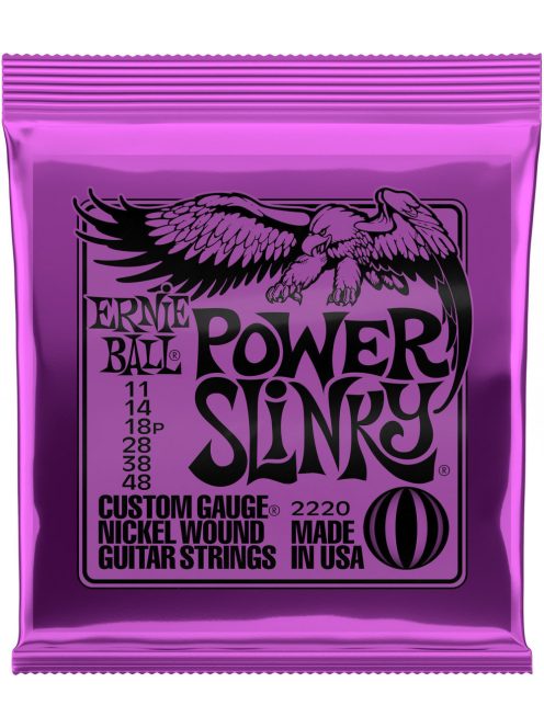Ernie Ball nickel 011-048 Power Slinky - készlet