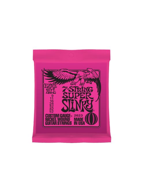 Ernie Ball nickel 009-052 Super Slinky - 7 húros készlet