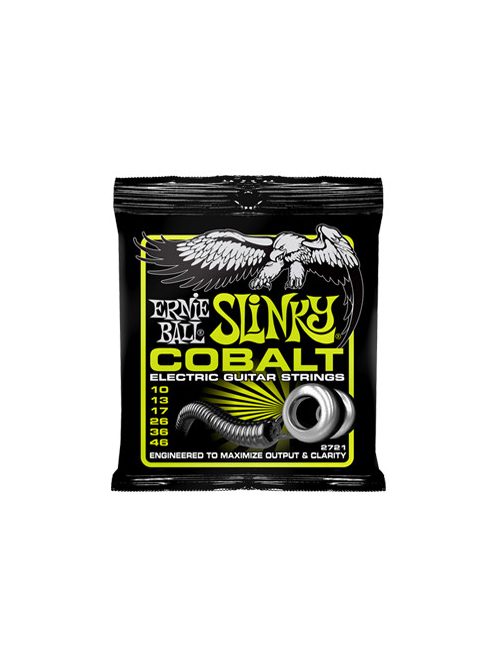 Ernie Ball COBALT 10-46 elektromos gitár húrkészlet