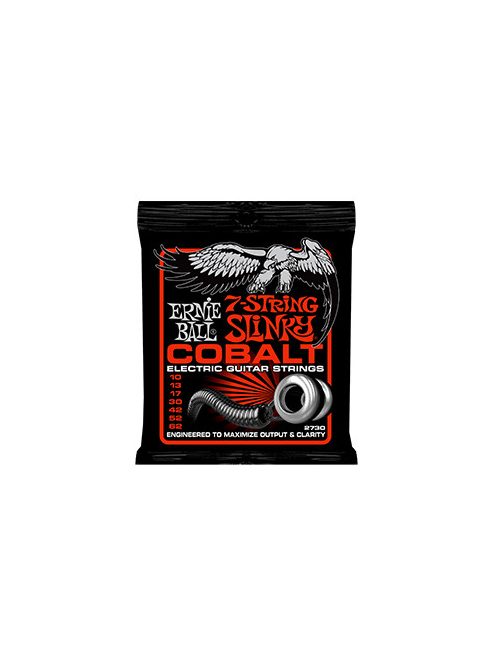 Ernie Ball Cobalt 7 Skinny Top Heavy Bottom Slinky 10-62