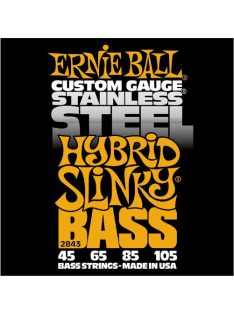 Ernie Ball Hybrid Slinky basszus gitárhúr-45-105