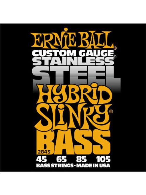 Ernie Ball Hybrid Slinky basszus gitárhúr-45-105