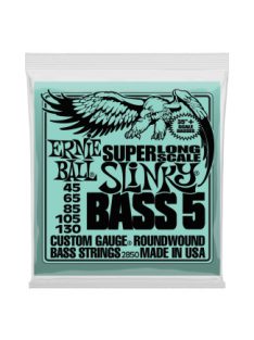   Ernie Ball Nickel Wound Super Long Scale 5 String Slinky 45-130