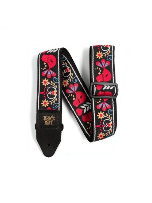 Ernie Ball Red Bird Rising gitár heveder
