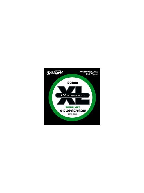 D'Addario Chromes 040-095 Long scale -készlet