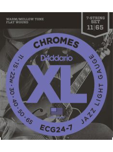   D'Addario chromes 011-065 Jazz Light 7 húros - készlet