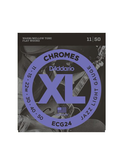 D'Addario chromes 011-050 Jazz Light - készlet