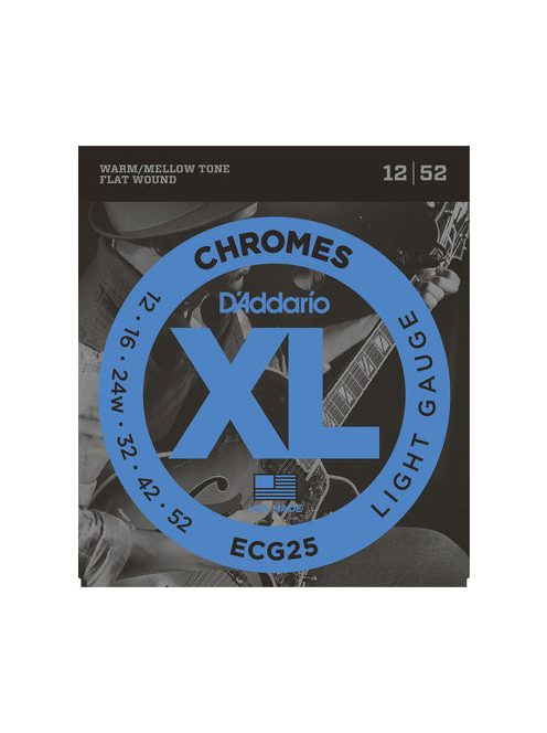 D'Addario chromes 012-052 Light - készlet
