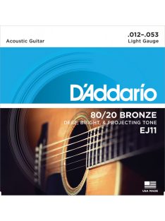 D'Addario 80/20 bronze 012-053 - Light -készlet