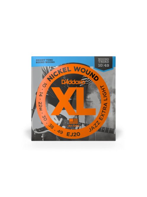 D'Addario nickel 10-49 Jazz light - készlet