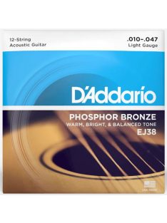   D'Addario phosphor bronze 010-047 - Light 12 húros -készlet