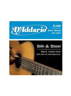 D'Addario Silk&Steel 011-047 - készlet