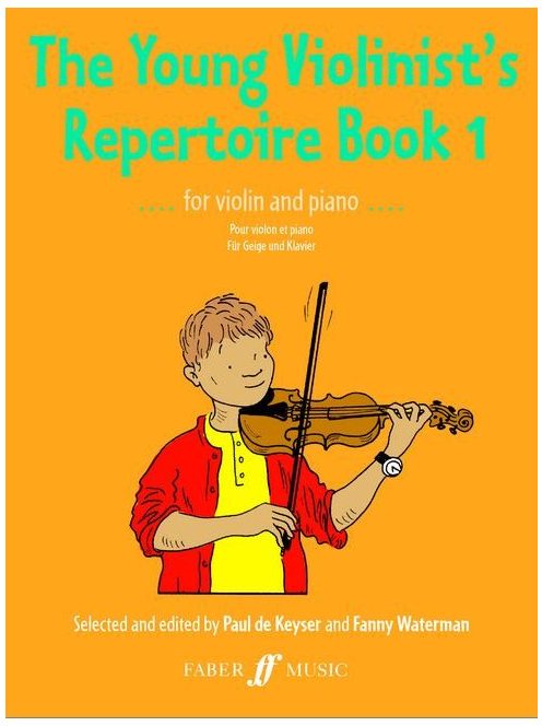 Paul de Keyser:  Young Violinist's Repertoire Book 1.-hegedű, zongora kísérettel