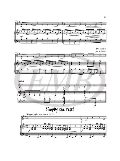 Wedgwood, Pamela: Really Easy Jazzin' About (clarinet&pno)