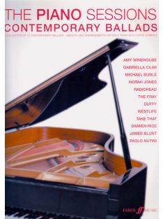   The Piano Sessions Contemporary Ballads -12 popballada jazz feldolgozásban, akkordjelzéssel