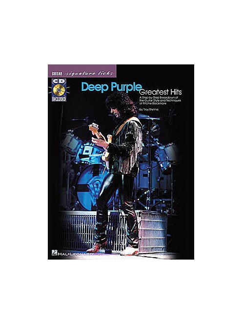 Deep  Purple:  Lépésről-lépésre Ritchie Blackmore technikája- CD melléklettel