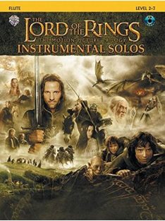   Howard Shore:  Lord of the Rings-Hangszerszóló fuvolára- CD melléklettel