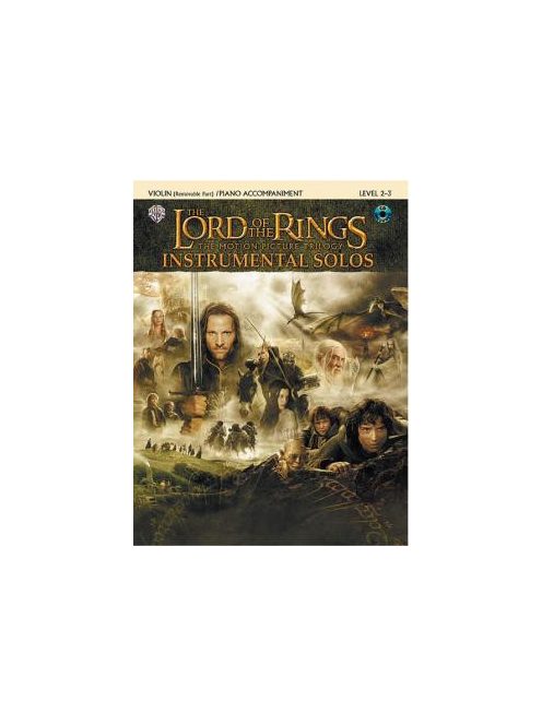 Howard Shore:  The Lord of the Rings-hegedűszóló zongorakísérettel- CD melléklettel