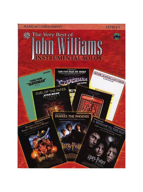 The Very Best of John Williams-Instrumental Solos with CD - Alto Sax