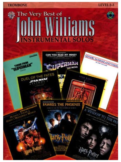 John Williams:  The Very Best of -Instrumental Solos Trombone CD melléklettel