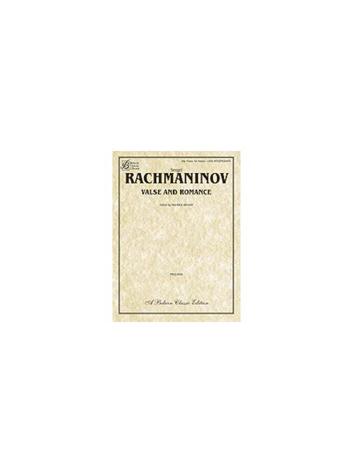 Rachmaninov, Sergey Vasilyevich: Valse and Romance