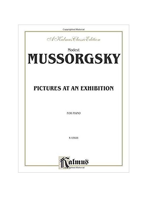 Mussorgsky: Egy kiállítás képei HN0477