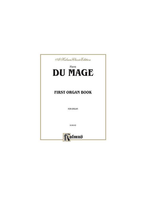 Pierre Dumage:  Organ Book
