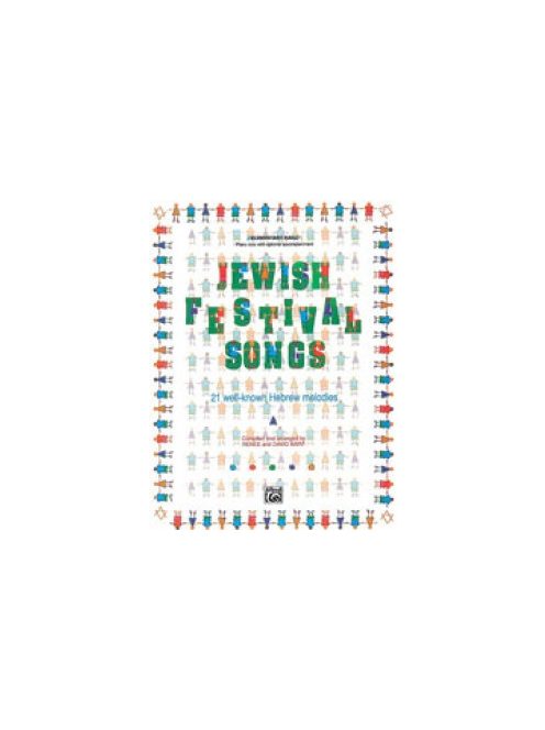 Jewish Festival Songs Piano:21 hebrev melódia zongora+dallam