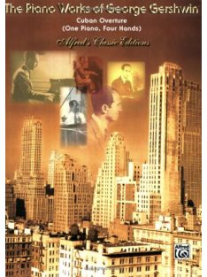 George Gershwin:  Cuban Overture-zongora négykezes