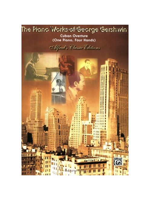 George Gershwin:  Cuban Overture-zongora négykezes