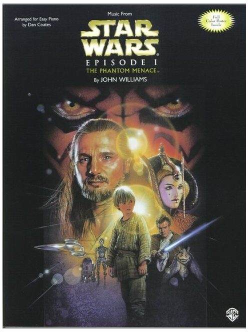 John Williams:  Star wars Phantom Menac piano solo (0769284612)