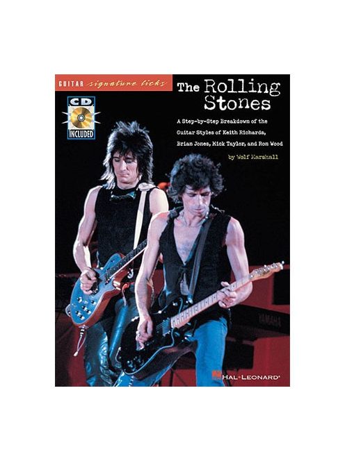 The Rolling Stones:  lépésről-lépésre oktató kotta- CD melléklettel