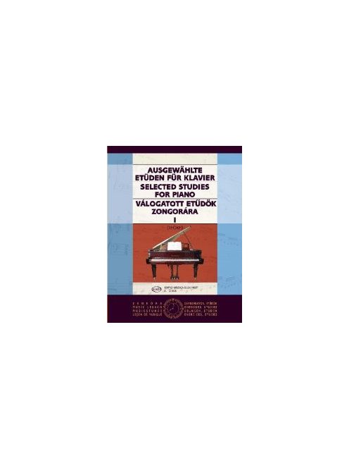 Korányiné Teöke Mariann:  Válogatott etüdök zongorára I.