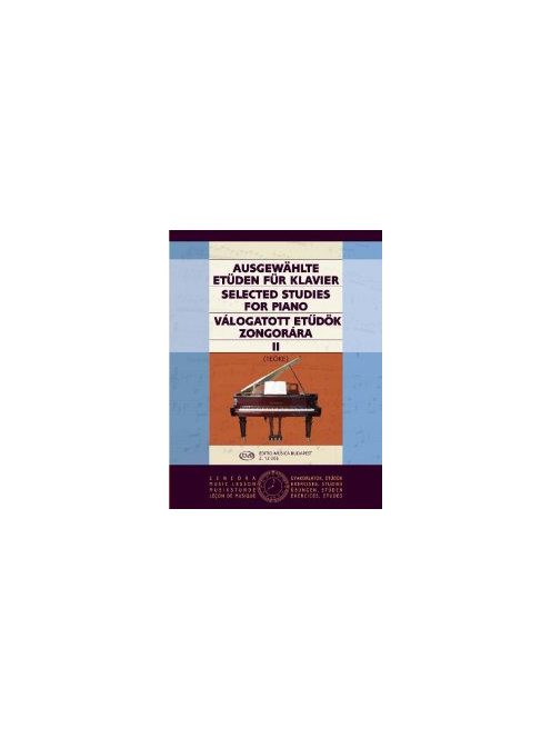 Korányiné Teöke Mariann:  Válogatott etüdök zongorára II.