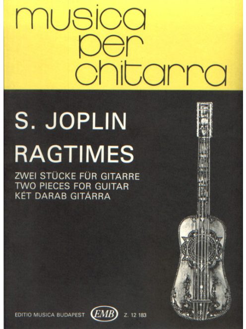 Scott Joplin:  Ragtime- 2db gitárra