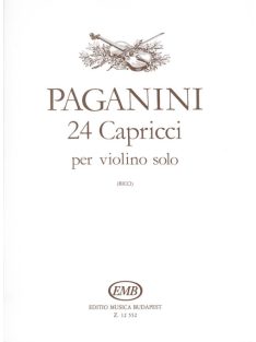 Paganini, Niccolo: 24 capricci per violino solo