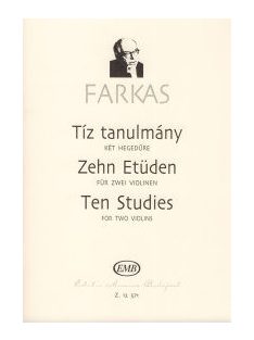 Farkas: Tíz tanulmány két hegedűre